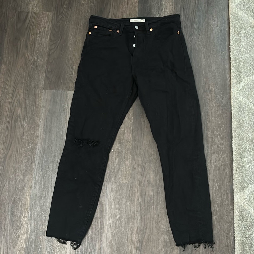 Levi Wedgie jeans